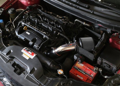 HPS Performance Air Intake Kit, Polished, 2010-2013 Kia Forte Koup 2.4L, 827-552P