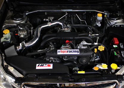 HPS Performance Air Intake Kit, Blue, 2010-2012 Subaru Legacy 2.5L Non Turbo, 827-557BL