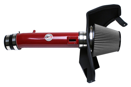 HPS Performance Air Intake Kit, Red, 2011-2014 Ford Mustang 3.7L V6, 827-561R