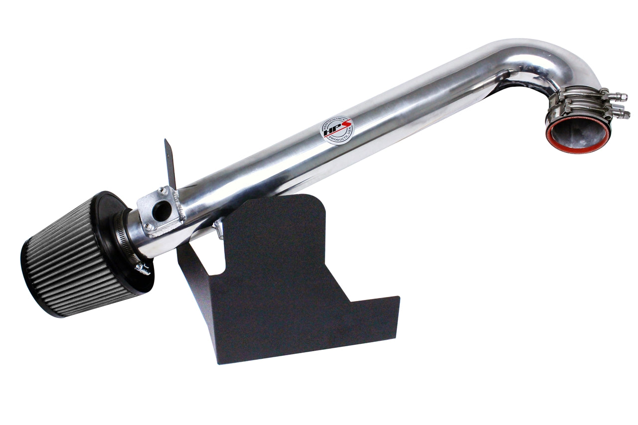 HPS Performance Air Intake Kit, Polished, 2013-2017 Subaru XV Crosstrek 2.0L Non Turbo, 827-563P