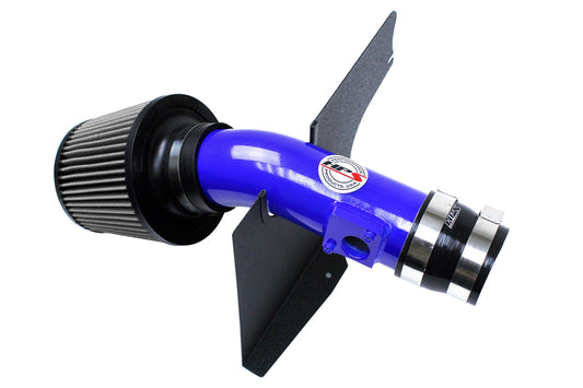 HPS Performance Air Intake Kit, Blue, 2008-2014 Subaru WRX STI 2.5L Turbo, 827-566BL