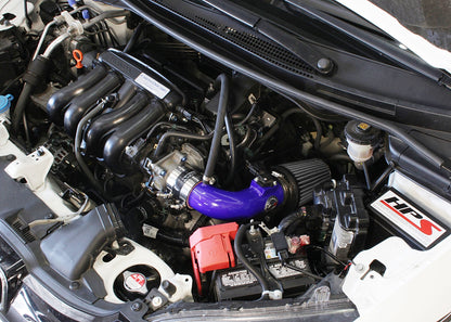 HPS Performance Air Intake Kit, Blue, 2015-2018 Honda Fit 1.5L, 827-568BL