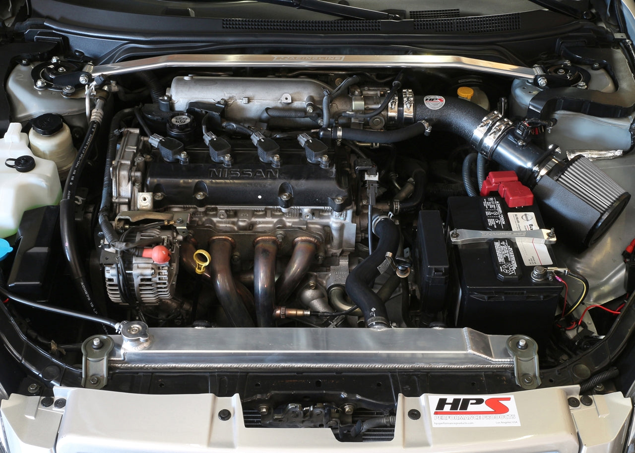 HPS Performance Air Intake Kit, Black, 2002-2006 Nissan Altima 2.5L 4Cyl, 827-570WB