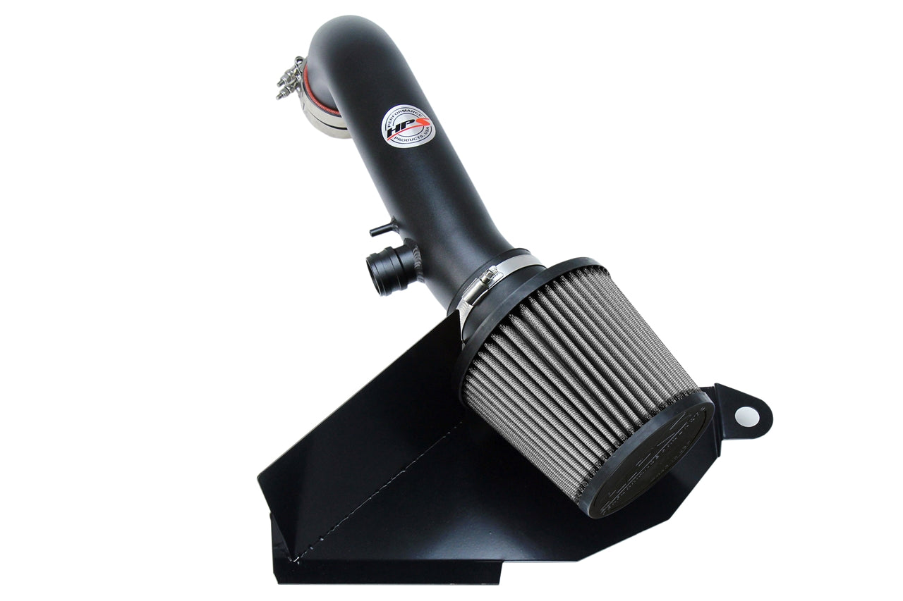 HPS Performance Air Intake Kit, Black, 2016-2017 Audi TT Quattro 2.0T TFSI Turbo, 827-577WB