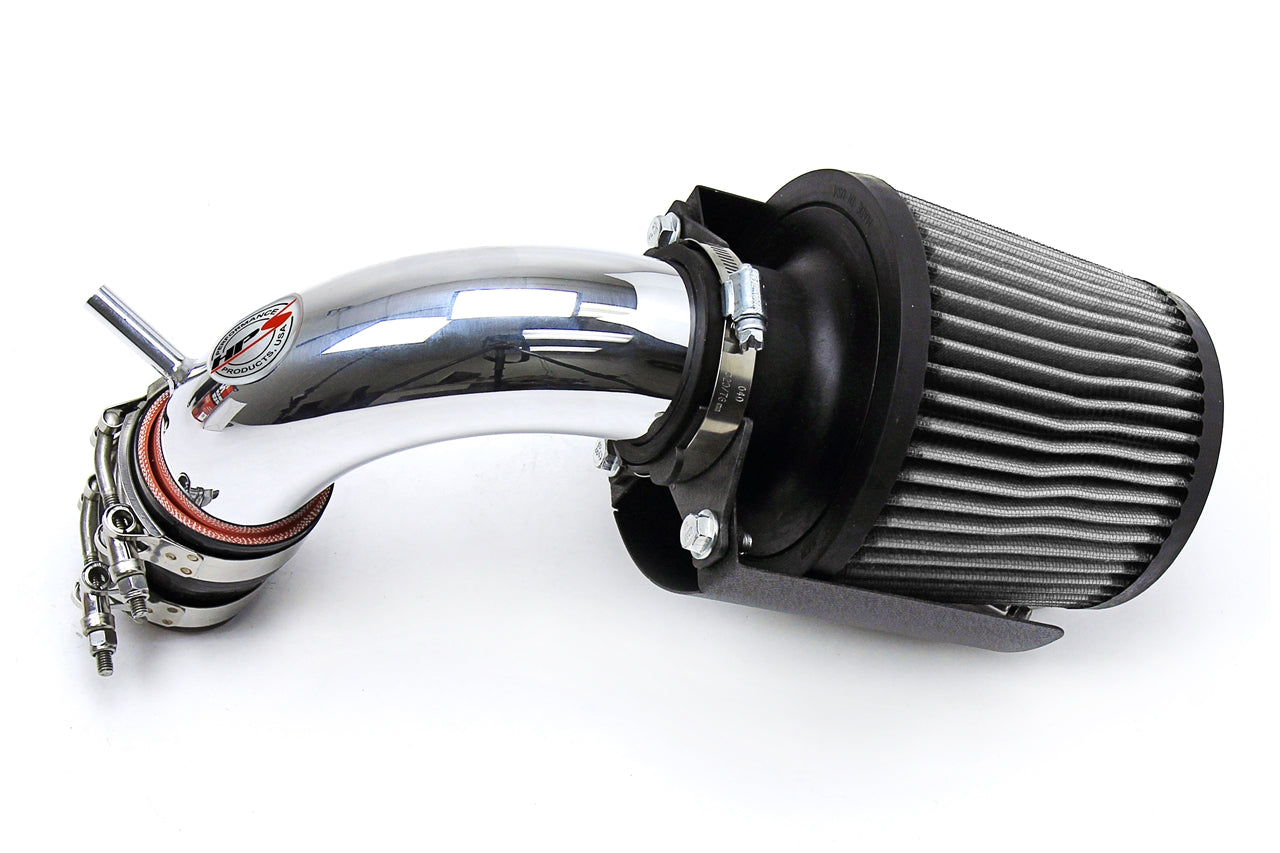 HPS Performance Air Intake Kit, Polished, 2014-2015 Ford Fiesta 1.6L Non Turbo, 827-580P