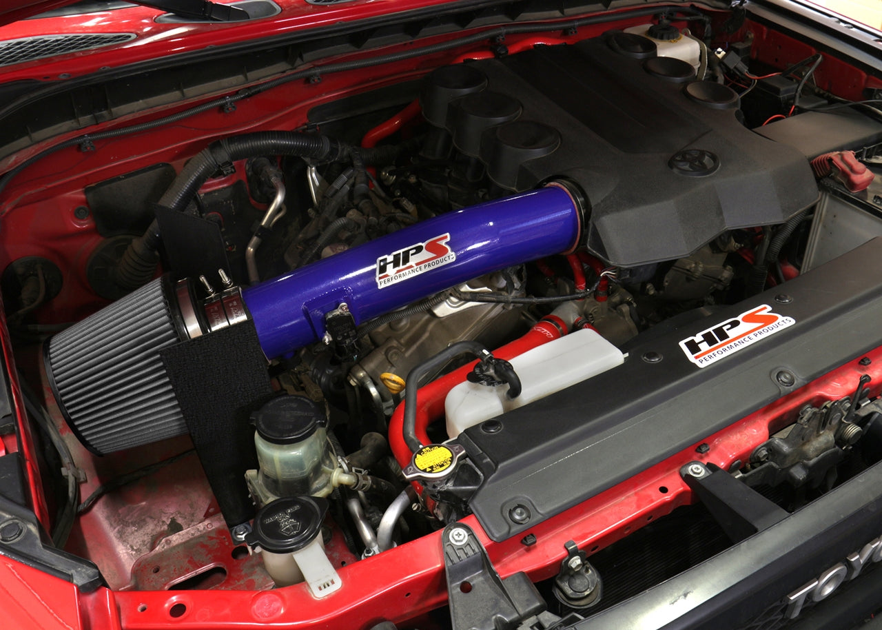 HPS Performance Air Intake Kit, Blue, 2010-2022 Toyota 4Runner 4.0L V6, 827-583BL