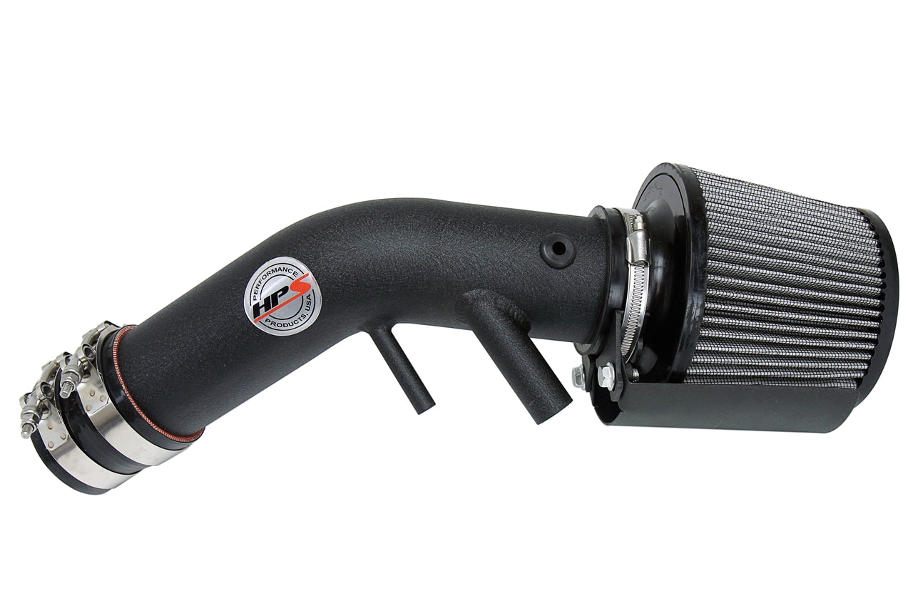 HPS Performance Air Intake Kit, Black, 2016-2017 Kia Optima LX 1.6L Turbo, 827-594WB