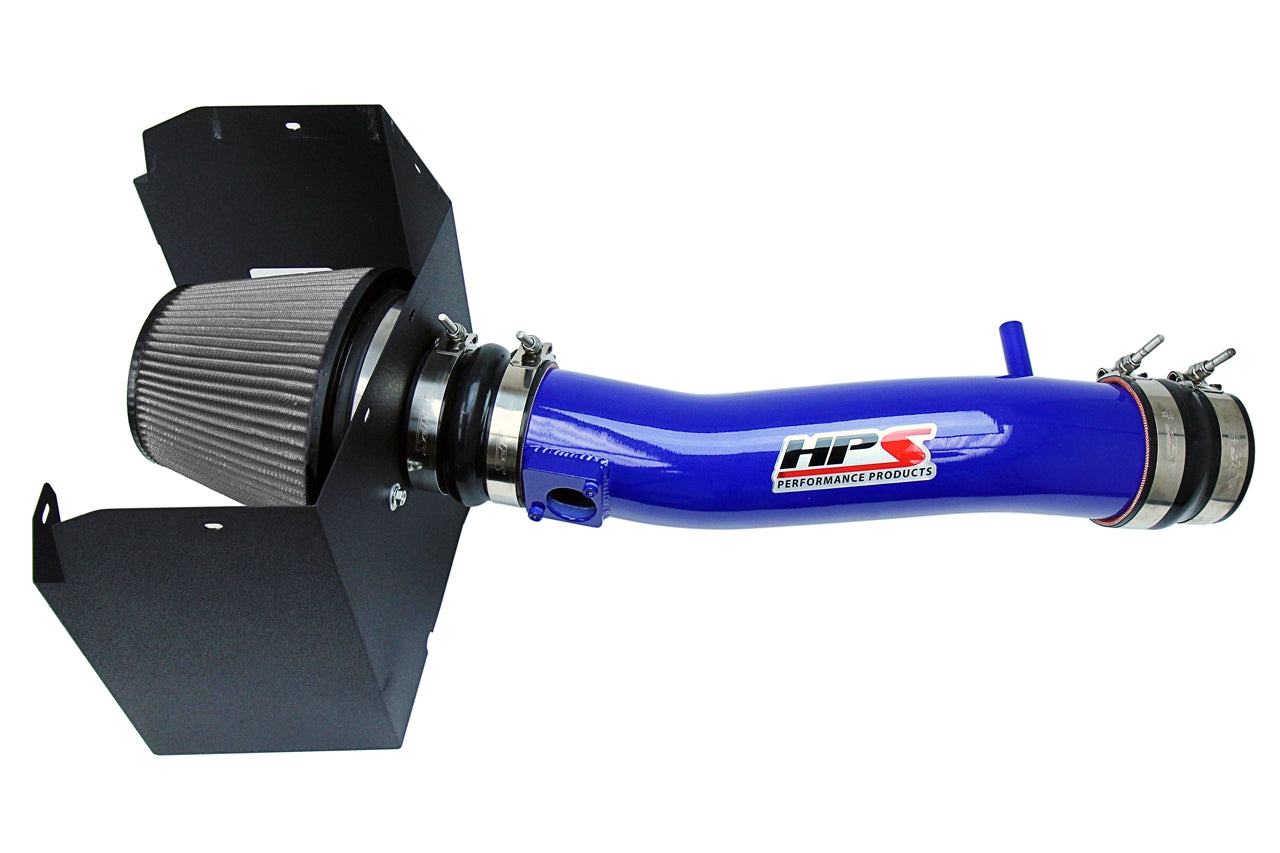 HPS Performance Air Intake Kit, Blue, 2016-2022 Toyota Tacoma 3.5L V6, 827-595BL