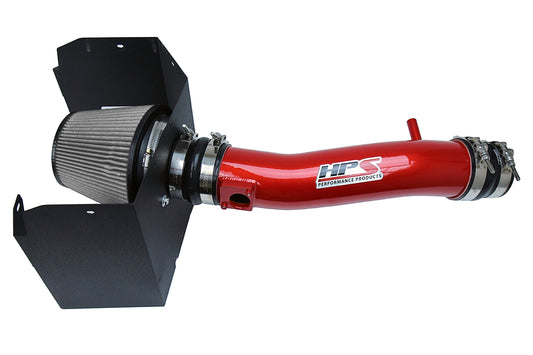 HPS Performance Air Intake Kit, Red, 2016-2022 Toyota Tacoma 3.5L V6, 827-595R