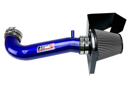 HPS Performance Air Intake Kit, Blue, 2011-2017 Chrysler 300C 5.7L V8 except Shaker Hood, 827-600BL