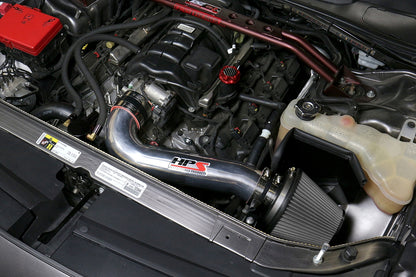 HPS Performance Air Intake Kit, Polished, 2011-2017 Dodge Charger 5.7L V8 except Shaker Hood, 827-600P