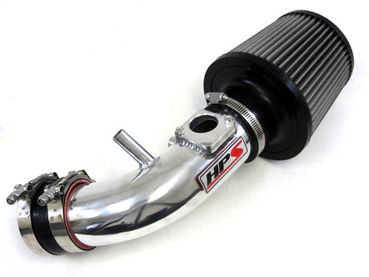 HPS Performance Air Intake Kit, Polished, 2007-2013 Mazda Mazdaspeed 3 2.3L Turbo, 827-601P