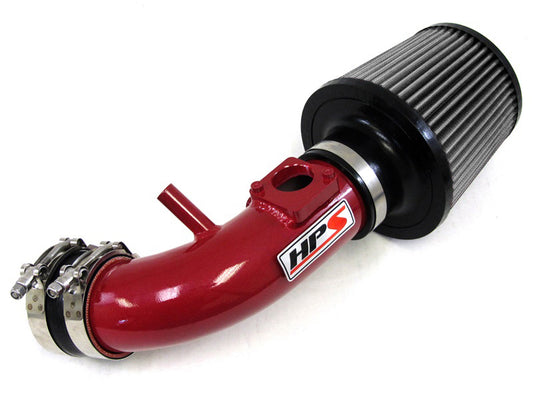 HPS Performance Air Intake Kit, Red, 2007-2013 Mazda Mazdaspeed 3 2.3L Turbo, 827-601R