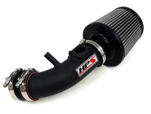 HPS Performance Air Intake Kit, Black, 2007-2013 Mazda Mazdaspeed 3 2.3L Turbo, 827-601WB