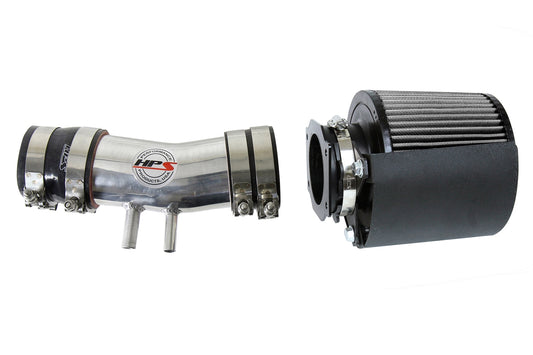 HPS Performance Air Intake Kit, Polished, 2000-2004 Nissan Xterra 3.3L V6 Non Supercharged, 827-604P
