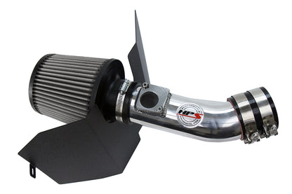 HPS Performance Air Intake Kit, Polished, 2006-2007 Subaru WRX 2.5L Turbo, 827-606P