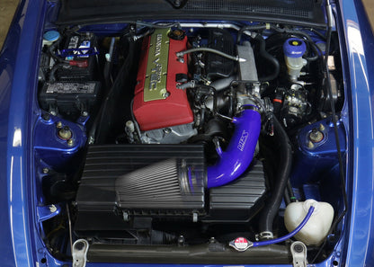 HPS Performance Air Intake Kit, Blue, 2006-2009 Honda S2000 AP2 2.2L F22 drive-by-wire, 827-610BL