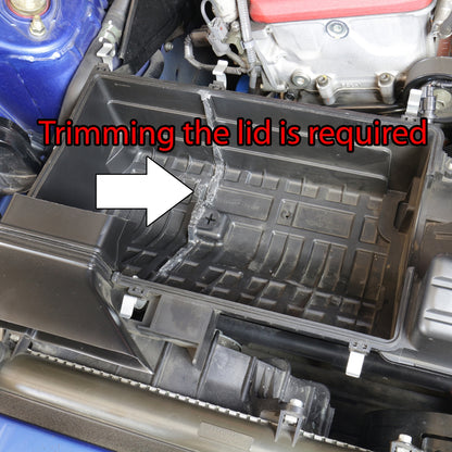 HPS Performance Air Intake Kit, Blue, 2006-2009 Honda S2000 AP2 2.2L F22 drive-by-wire, 827-610BL