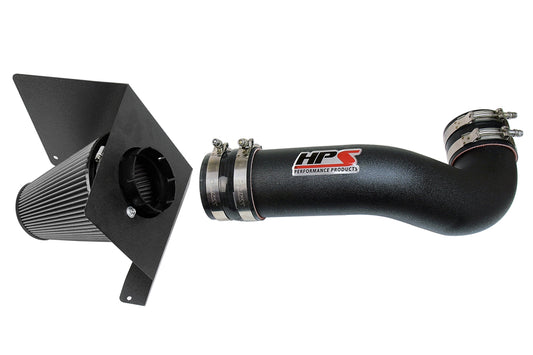 HPS Performance Air Intake Kit, Black, 2007-2008 Chevy Tahoe 4.8L 5.3L V8, 827-622WB