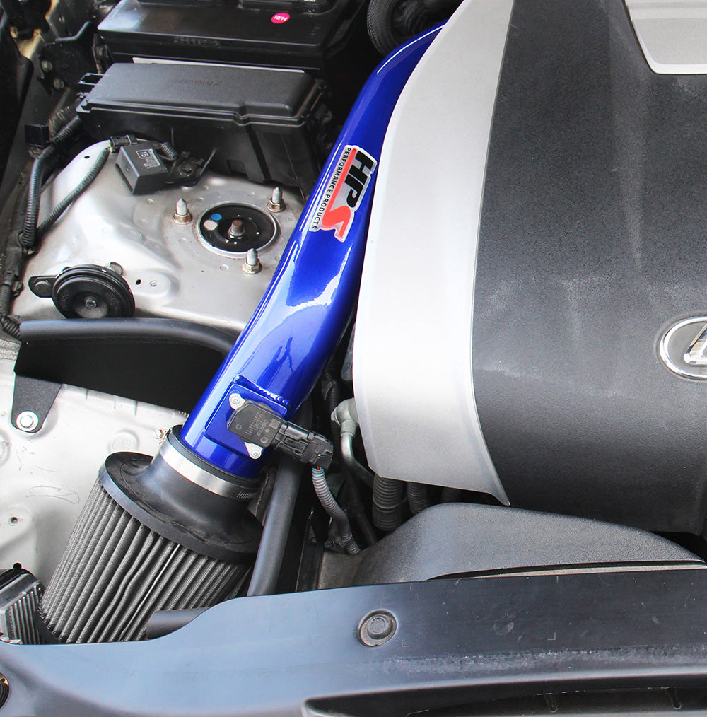 HPS Performance Air Intake Kit, Blue, 2014-2020 Lexus IS350 3.5L V6 (Except Convertible), 827-623BL