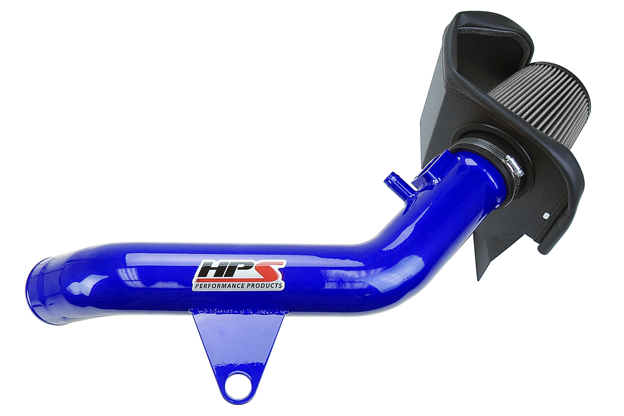 HPS Performance Air Intake Kit, Blue, 2016-2018 BMW M2 F87 3.0L Turbo N55, 827-625BL