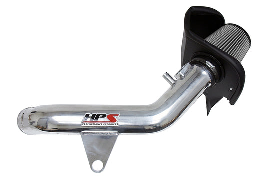 HPS Performance Air Intake Kit, Polished, 2014-2016 BMW M235i F22 3.0L Turbo N55, 827-625P