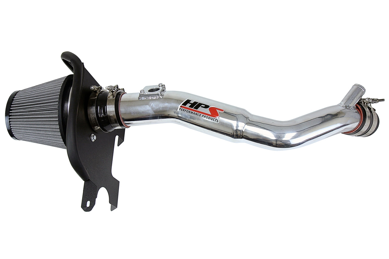 HPS Performance Air Intake Kit, Polished, 2016-2017 Lexus RC200t 2.0L Turbo, 827-633P