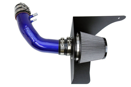 HPS Performance Air Intake Kit, Blue, 2015-2017 Ford Mustang 3.7L V6, 827-638BL