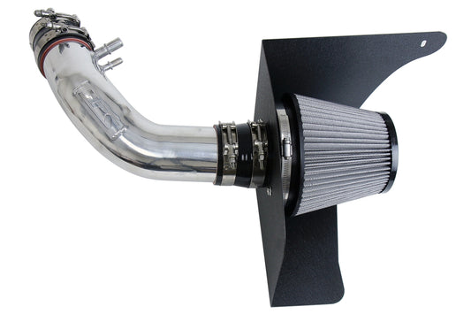 HPS Performance Air Intake Kit, Polished, 2015-2017 Ford Mustang 3.7L V6, 827-638P
