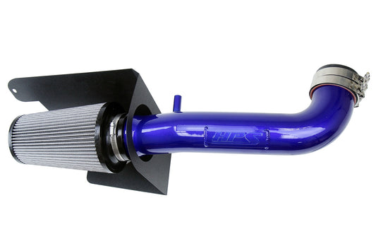 HPS Performance Air Intake Kit, Blue, 2012-2018 Jeep Wrangler JK 3.6L V6, 827-664BL