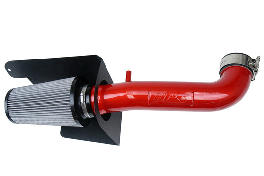 HPS Performance Air Intake Kit, Red, 2012-2018 Jeep Wrangler JK 3.6L V6, 827-664R