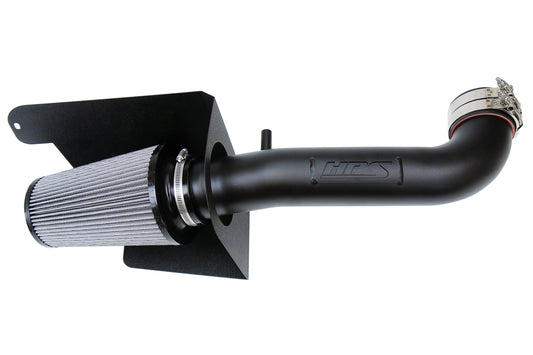 HPS Performance Air Intake Kit, Black, 2012-2018 Jeep Wrangler JK 3.6L V6, 827-664WB
