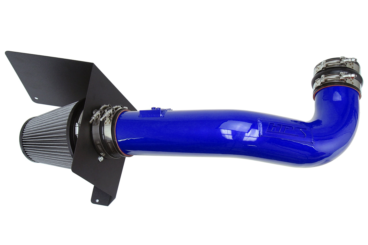 HPS Performance Air Intake Kit, Blue, 2009-2013 Chevy Avalanche 5.3L 6.0L V8, 827-667BL