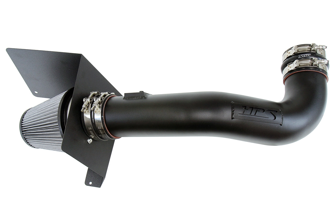 HPS Performance Air Intake Kit, Black, 2009-2014 Chevy Tahoe 4.8L 5.3L 6.2L V8 (Excludes Hybrid), 827-667WB