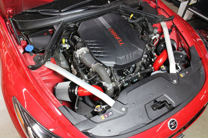 HPS Performance Air Intake Kit, Black, 2018-2022 Kia Stinger 3.3L V6 Twin Turbo, 827-672WB