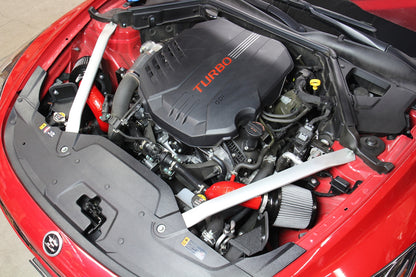 HPS Performance Air Intake Kit, Black, 2018-2022 Kia Stinger 3.3L V6 Twin Turbo, 827-672WB
