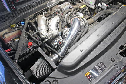 HPS Performance Air Intake Kit, Red, GMC 2017-2019 Sierra 3500 HD 6.6L V8 Duramax Diesel Turbo L5P, 827-674R