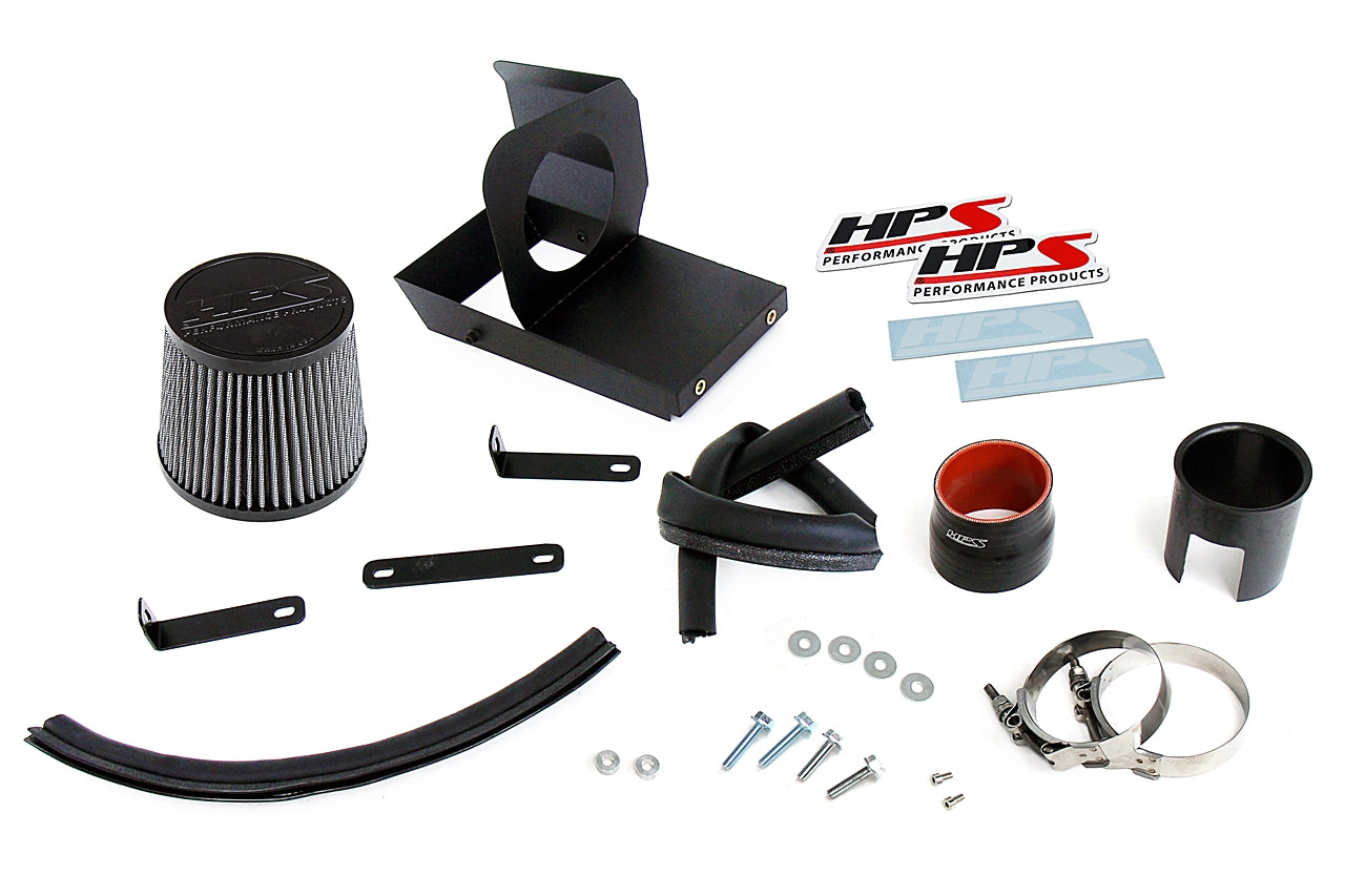 HPS Performance Air Intake Kit, Black, Toyota 2019-2023 Corolla 2.0L, 827-675WB