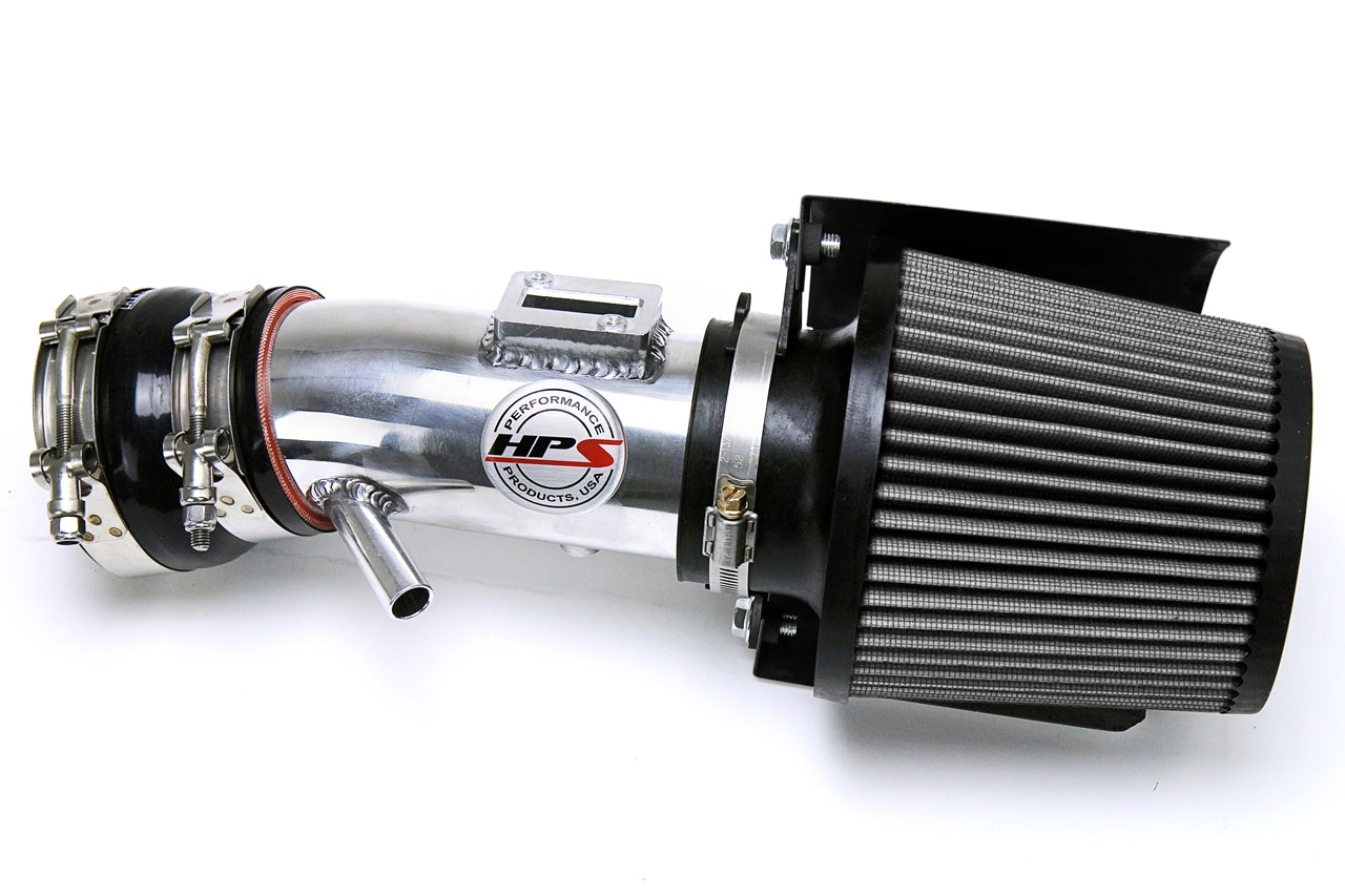 HPS Performance Air Intake Kit, Polished, 2013-2016 Nissan Pathfinder 3.5L V6, 827-680P
