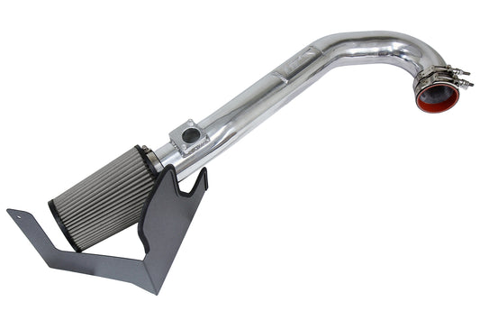 HPS Performance Air Intake Kit, Polished, Subaru 2018-2021 Crosstrek 2.0L Non Turbo, 827-684P
