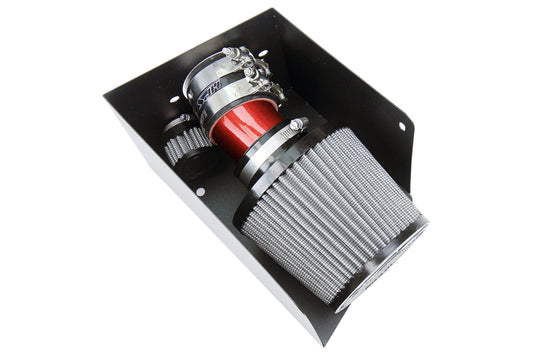 HPS Performance Air Intake Kit, Red, 2000-2005 Volkswagen Jetta MK4 1.8T Turbo, 827-685R