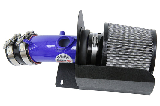 HPS Performance Air Intake Kit, Blue, 2014-2018 Mazda Mazda3 2.0L, Skyactiv, 827-686BL