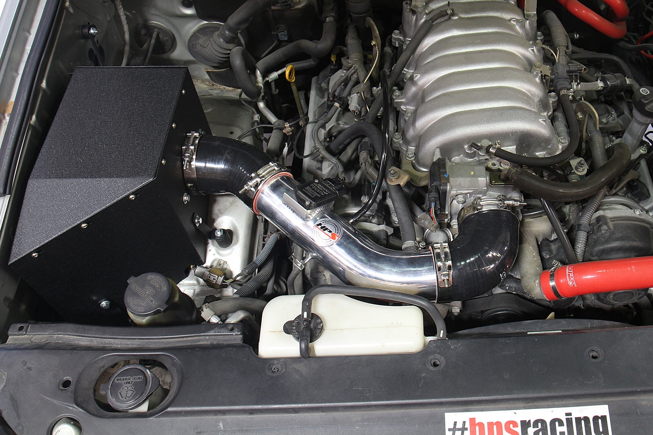 HPS Performance Air Intake Kit, Polished, Toyota 2003-2004 4Runner 4.7L V8, 827-690P