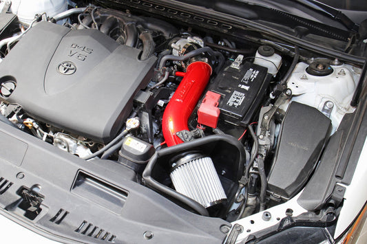 HPS Performance Air Intake Kit, Red, Toyota 2018-2023 Camry 3.5L V6, 827-692R