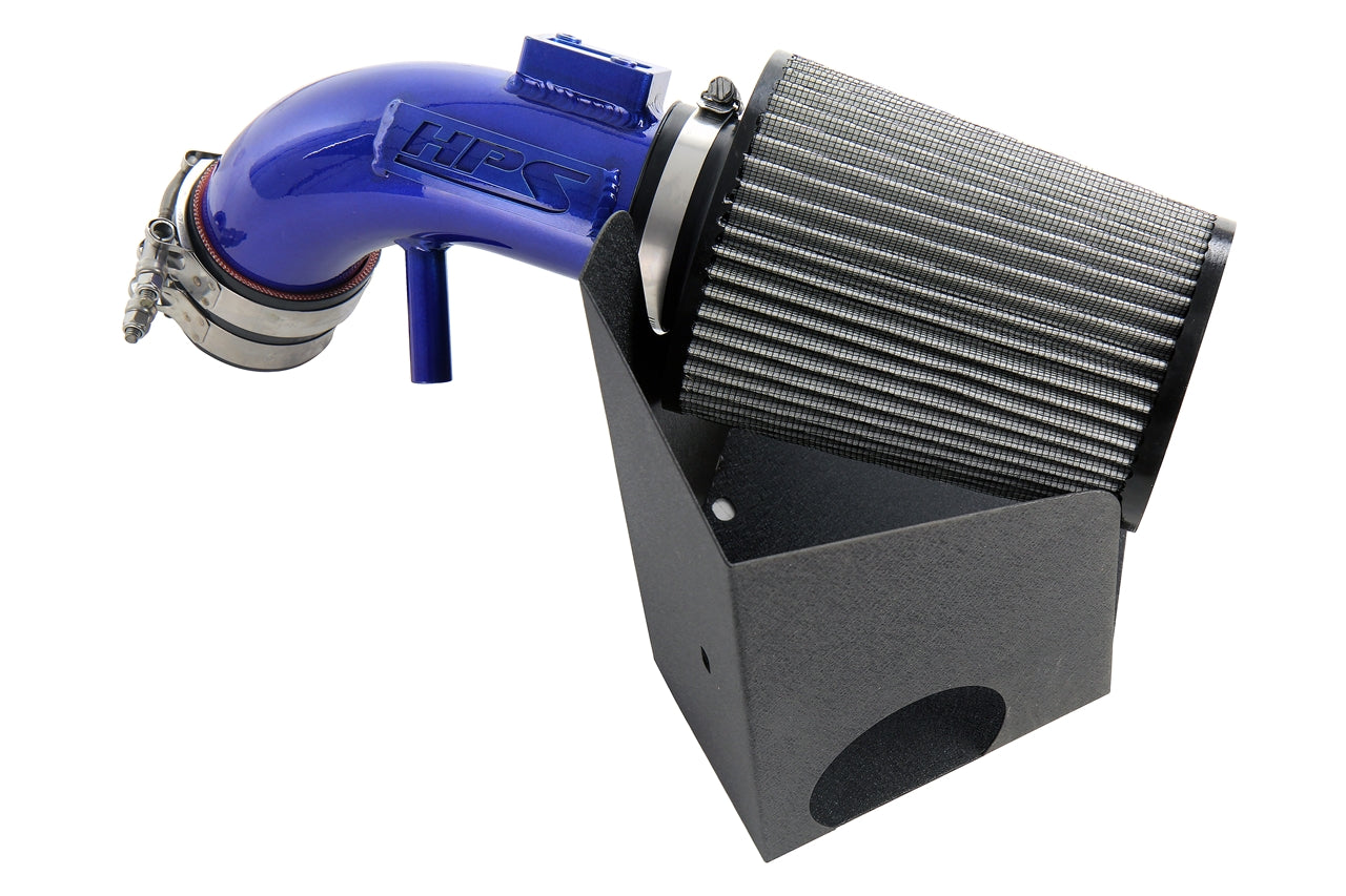 HPS Performance Air Intake Kit, Blue, Honda 2006-2011 Civic 1.8L Gas, 827-694BL