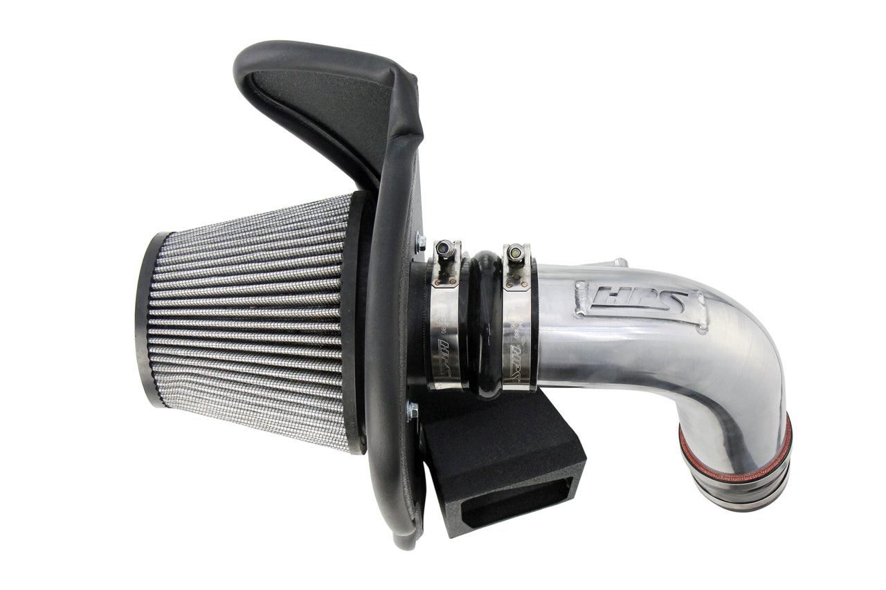 HPS Performance Air Intake Kit, Polished, 2020-2022 BMW X6 3.0L Turbo B58 G06, 827-702P