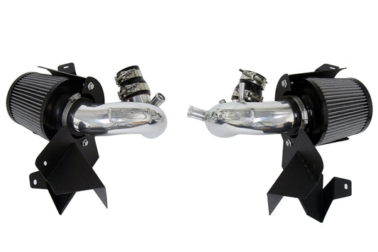 HPS Performance Air Intake Kit, Polished, 2019-2023 Hyundai Genesis G70 3.3L V6 Twin Turbo, 827-703P