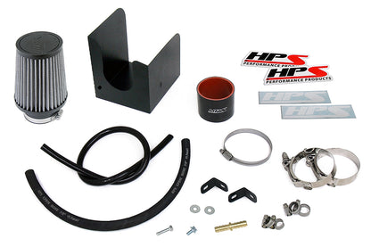 HPS Performance Air Intake Kit, Blue, 2015-2020 Honda Fit 1.5L, 827-704BL