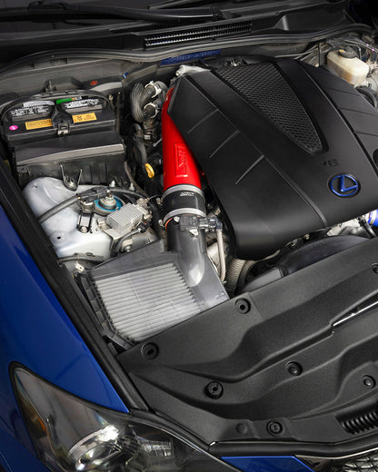 HPS Performance Air Intake System, Red, 2010-2015 Lexus IS350C 3.5L V6, 827-710R