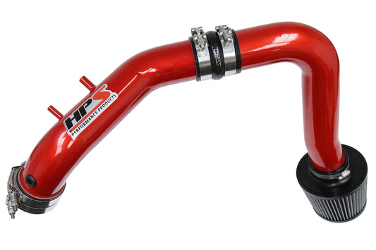 HPS Cold Air Intake Kit, Red, 2004-2008 Acura TSX 2.4L, Converts to Shortram, 837-122R